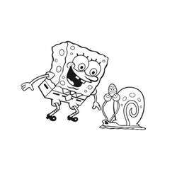 Раскраска: SpongeBob (мультфильмы) #33377 - Бесплатные раскраски для печати