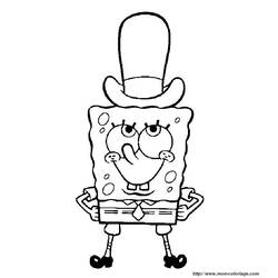 Раскраска: SpongeBob (мультфильмы) #33378 - Бесплатные раскраски для печати