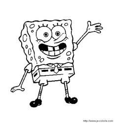 Раскраска: SpongeBob (мультфильмы) #33407 - Бесплатные раскраски для печати