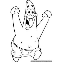 Раскраска: SpongeBob (мультфильмы) #33415 - Бесплатные раскраски для печати