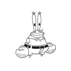 Раскраска: SpongeBob (мультфильмы) #33448 - Бесплатные раскраски для печати