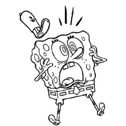 Раскраска: SpongeBob (мультфильмы) #33502 - Бесплатные раскраски для печати