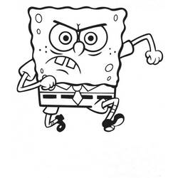Раскраска: SpongeBob (мультфильмы) #33595 - Бесплатные раскраски для печати
