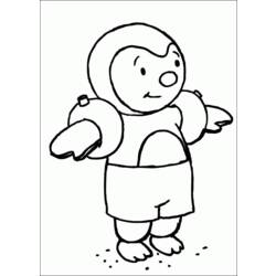 Раскраска: Чупи и Дуду (мультфильмы) #34127 - Бесплатные раскраски для печати