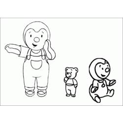 Раскраска: Чупи и Дуду (мультфильмы) #34133 - Бесплатные раскраски для печати