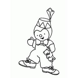Раскраска: Чупи и Дуду (мультфильмы) #34189 - Бесплатные раскраски для печати