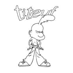 Раскраска: Titeuf (мультфильмы) #33886 - Бесплатные раскраски для печати