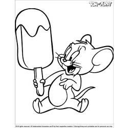 Раскраска: Том и Джерри (мультфильмы) #24210 - Бесплатные раскраски для печати