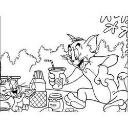 Раскраска: Том и Джерри (мультфильмы) #24337 - Бесплатные раскраски для печати