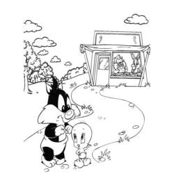 Раскраска: Тити и Гросминет (мультфильмы) #29285 - Бесплатные раскраски для печати