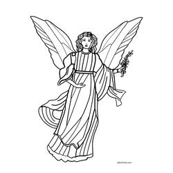 Раскраска: ангел (Персонажи) #86306 - Бесплатные раскраски для печати