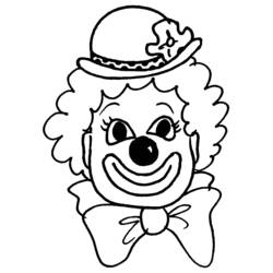 Раскраска: клоун (Персонажи) #91063 - Бесплатные раскраски для печати