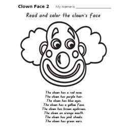 Раскраска: клоун (Персонажи) #91197 - Бесплатные раскраски для печати