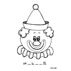 Раскраска: клоун (Персонажи) #91226 - Бесплатные раскраски для печати