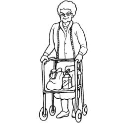 Раскраска: инвалид (Персонажи) #98413 - Бесплатные раскраски для печати