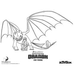 Раскраска: дракон (Персонажи) #148438 - Бесплатные раскраски для печати