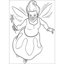 Раскраска: фея (Персонажи) #96049 - Бесплатные раскраски для печати