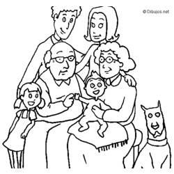 Раскраска: семья (Персонажи) #95096 - Бесплатные раскраски для печати