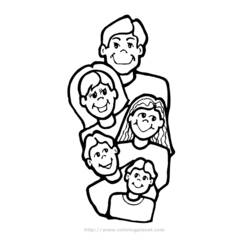 Раскраска: семья (Персонажи) #95143 - Бесплатные раскраски для печати