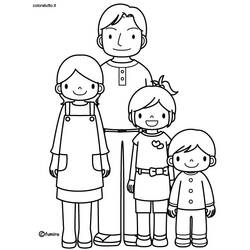 Раскраска: семья (Персонажи) #95184 - Бесплатные раскраски для печати