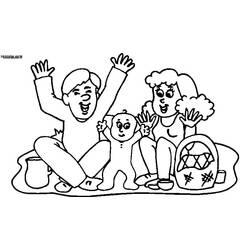 Раскраска: семья (Персонажи) #95212 - Бесплатные раскраски для печати