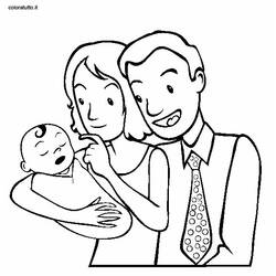 Раскраска: семья (Персонажи) #95239 - Бесплатные раскраски для печати