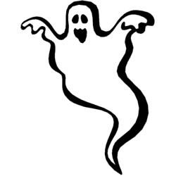 Раскраска: призрак (Персонажи) #95429 - Бесплатные раскраски для печати