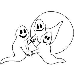 Раскраска: призрак (Персонажи) #95436 - Бесплатные раскраски для печати