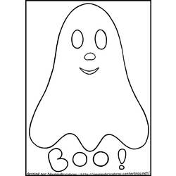 Раскраска: призрак (Персонажи) #95440 - Бесплатные раскраски для печати