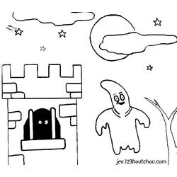 Раскраска: призрак (Персонажи) #95574 - Бесплатные раскраски для печати