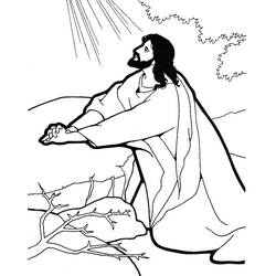 Раскраска: Иисус (Персонажи) #98917 - Бесплатные раскраски для печати
