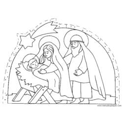Раскраска: Иисус (Персонажи) #99055 - Бесплатные раскраски для печати