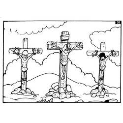 Раскраска: Иисус (Персонажи) #99198 - Бесплатные раскраски для печати