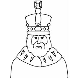 Раскраска: король (Персонажи) #106918 - Бесплатные раскраски для печати