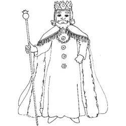 Раскраска: король (Персонажи) #106928 - Бесплатные раскраски для печати