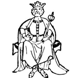 Раскраска: король (Персонажи) #107217 - Бесплатные раскраски для печати