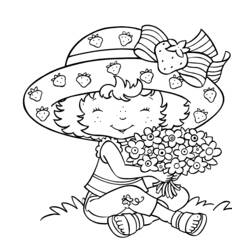 Раскраска: маленькая девочка (Персонажи) #96682 - Бесплатные раскраски для печати