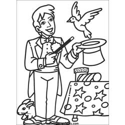 Раскраска: волшебник (Персонажи) #100698 - Бесплатные раскраски для печати
