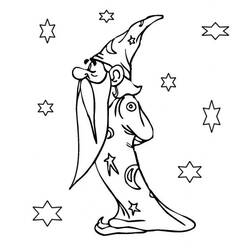 Раскраска: волшебник (Персонажи) #100703 - Бесплатные раскраски для печати