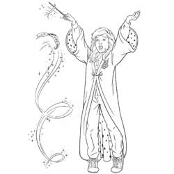 Раскраска: волшебник (Персонажи) #100787 - Бесплатные раскраски для печати