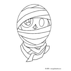 Раскраска: мумия (Персонажи) #147700 - Бесплатные раскраски для печати