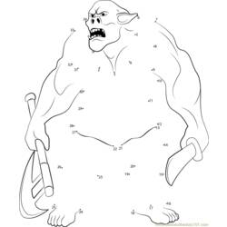 Раскраска: великан-людоед (Персонажи) #102847 - Бесплатные раскраски для печати