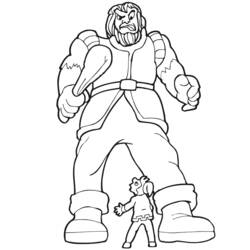 Раскраска: великан-людоед (Персонажи) #102869 - Бесплатные раскраски для печати