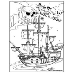 Раскраска: пират (Персонажи) #105039 - Бесплатные раскраски для печати