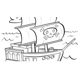 Раскраска: пират (Персонажи) #105088 - Бесплатные раскраски для печати