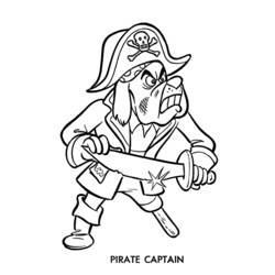 Раскраска: пират (Персонажи) #105093 - Бесплатные раскраски для печати