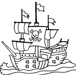Раскраска: пират (Персонажи) #105268 - Бесплатные раскраски для печати