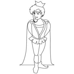 Раскраска: принц (Персонажи) #105871 - Бесплатные раскраски для печати
