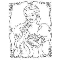Раскраска: принцесса (Персонажи) #85171 - Бесплатные раскраски для печати