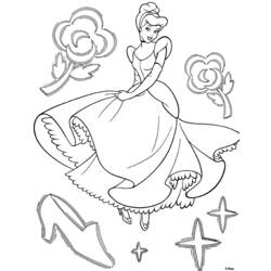 Раскраска: принцесса (Персонажи) #85323 - Бесплатные раскраски для печати